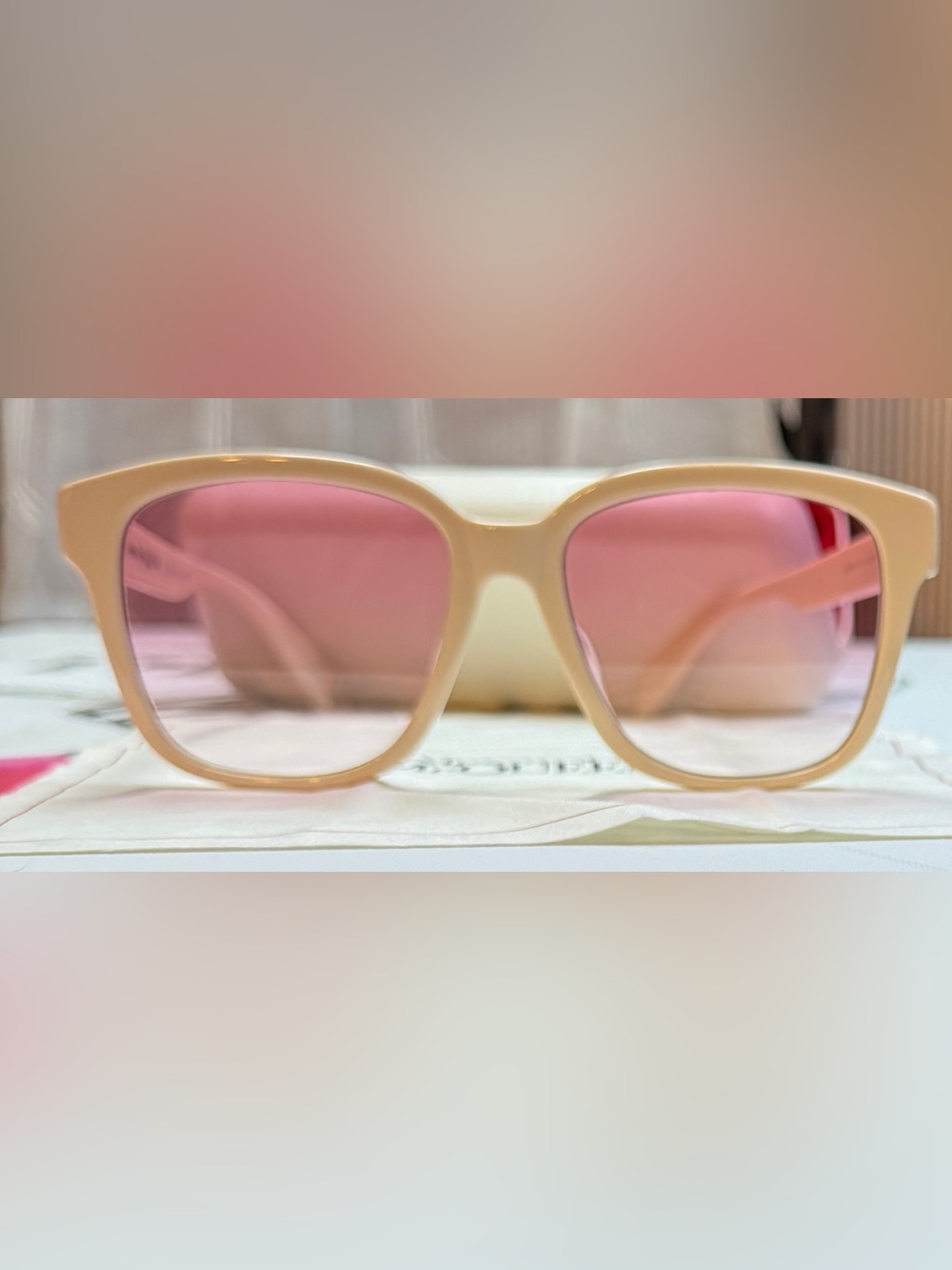 Alexander McQueen *NWOT* Square Frame Sunglasses - Picture 6 of 7